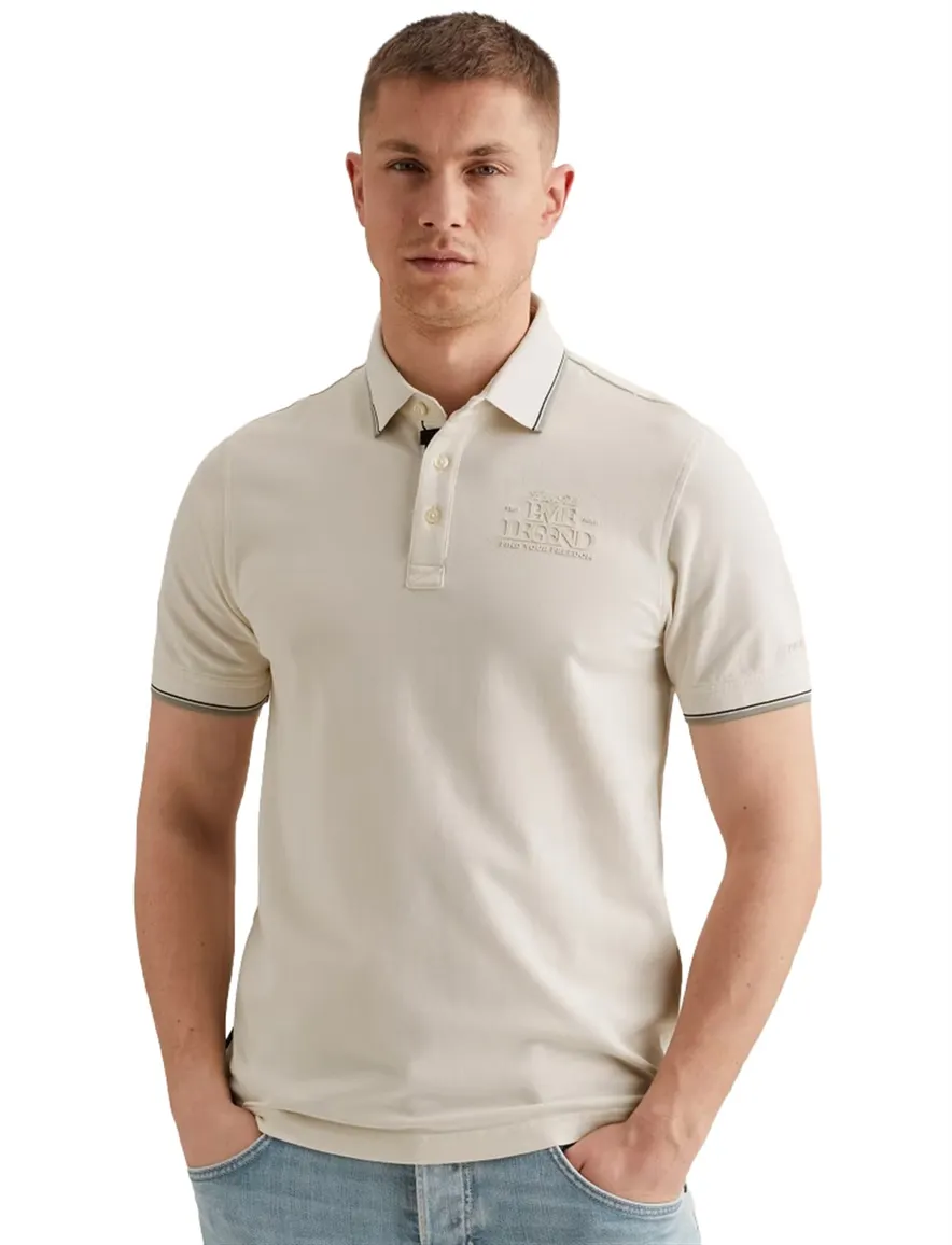 Poloshirt PME Legend creme