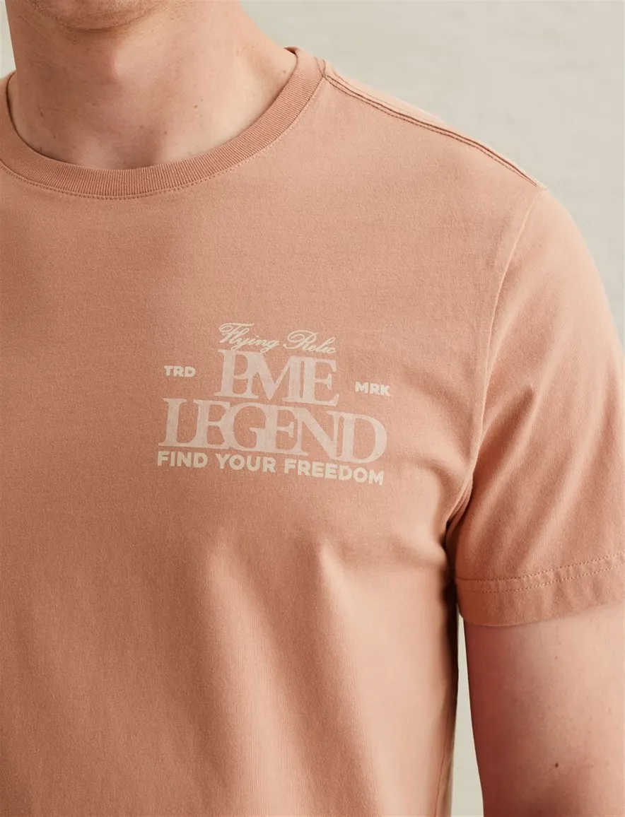 T-shirt PME Legend roze