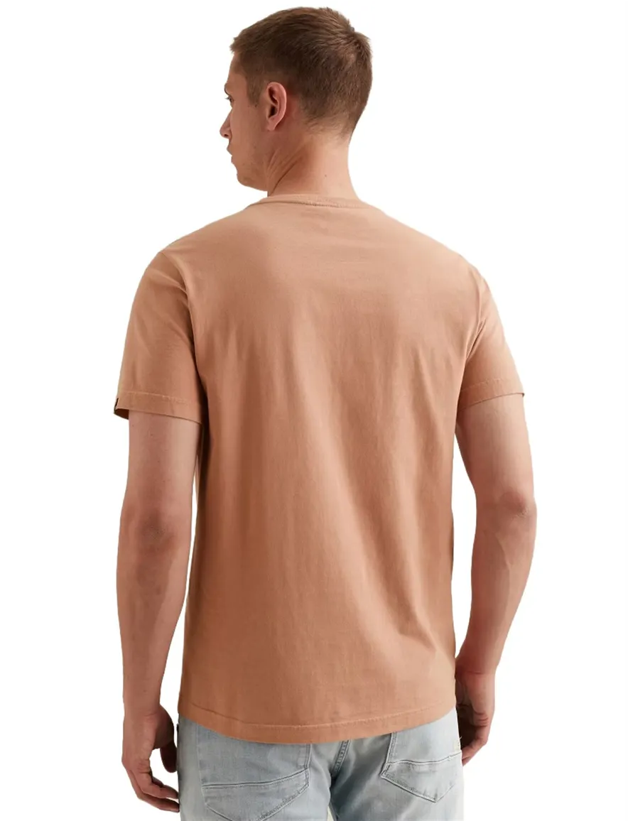 PME Legend T shirt zalm roze jersey