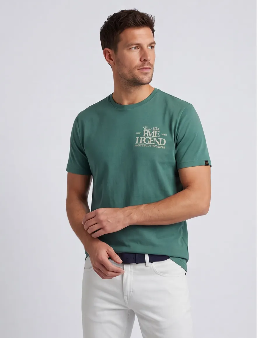 PME Legend T shirts turquoise jersey