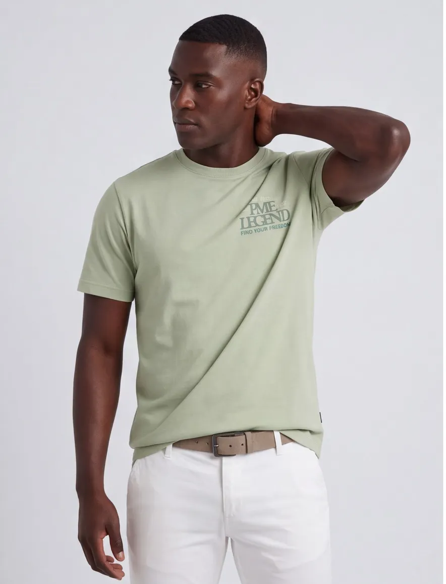 T-shirt PME Legend groen