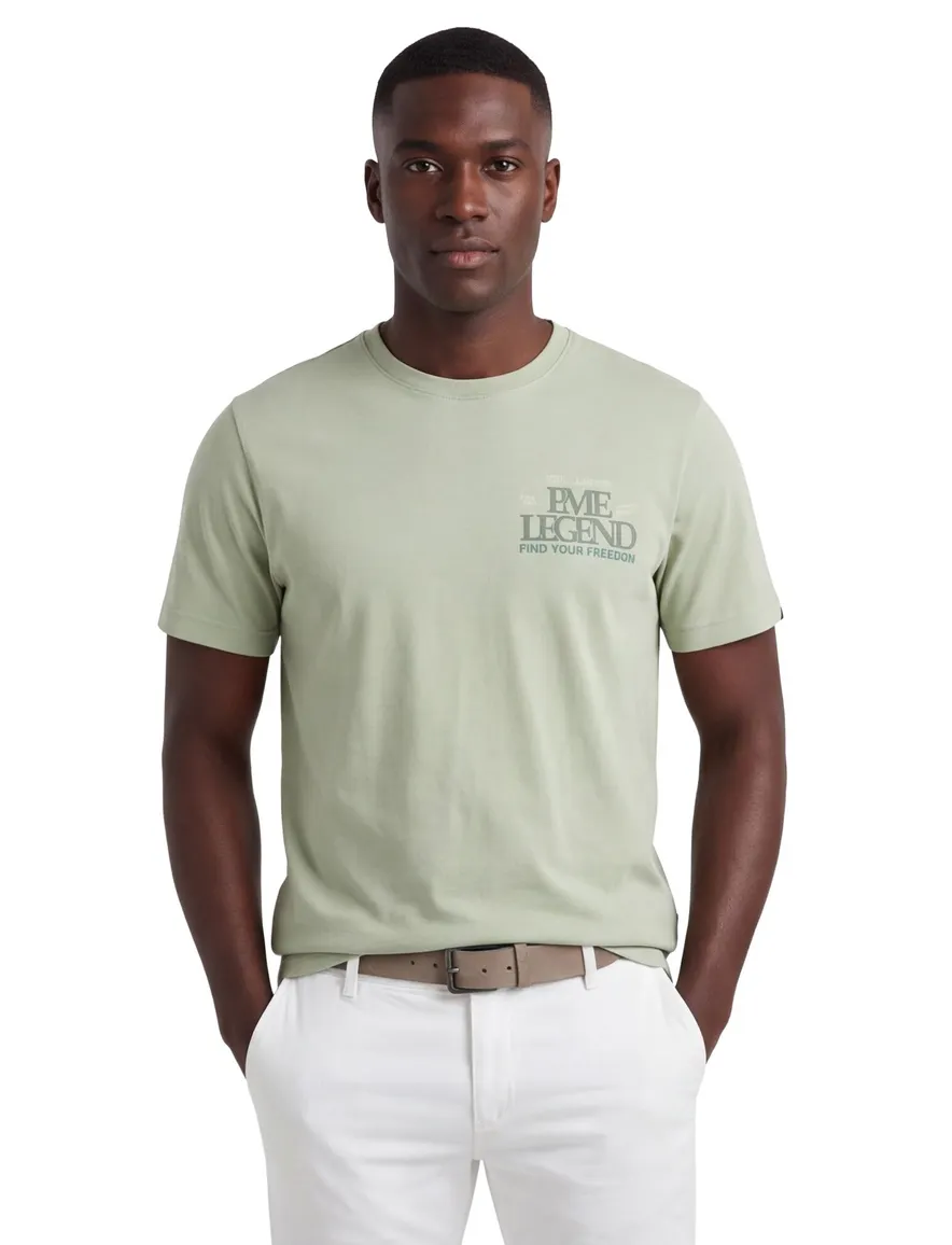T-shirt PME Legend groen