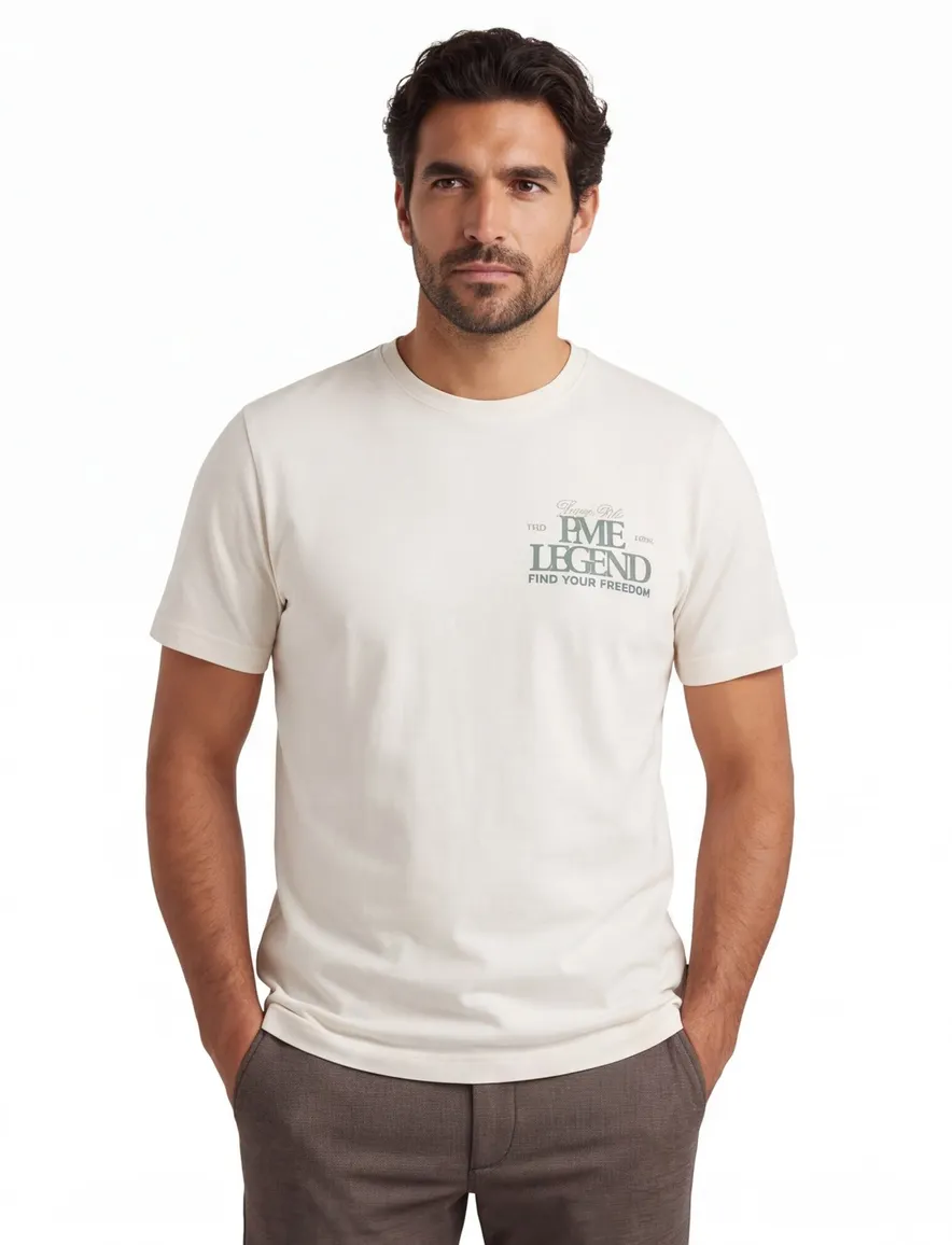 T-shirt PME Legend creme