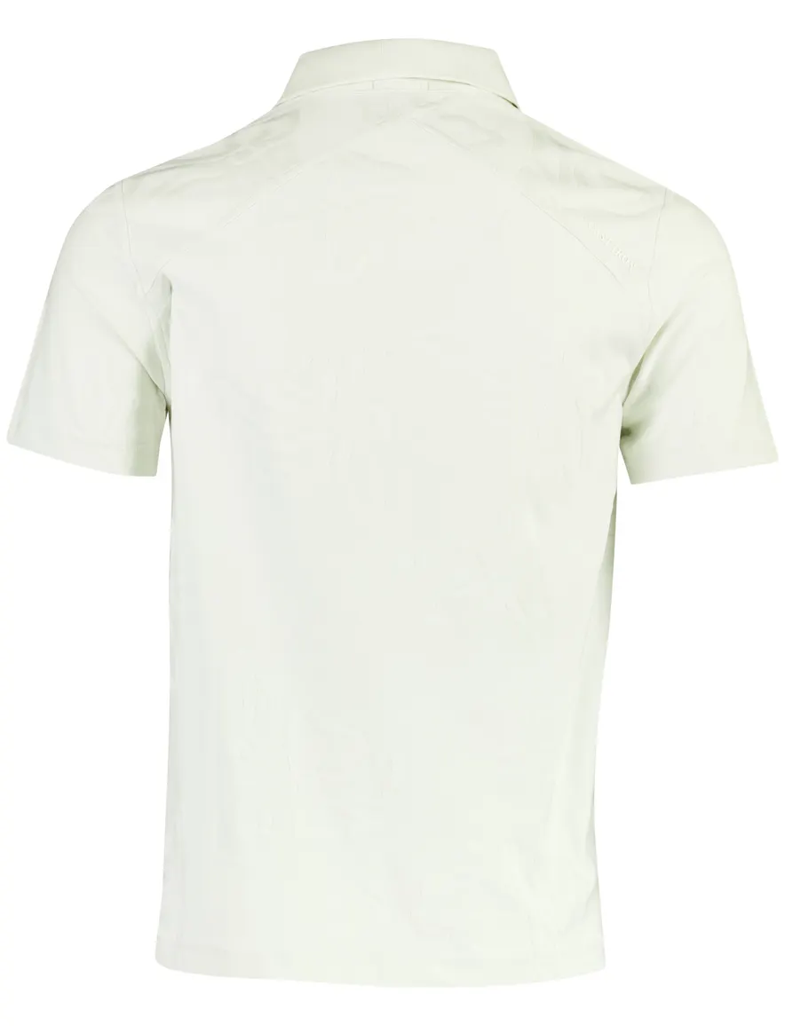 Cast Iron poloshirt bloemen creme