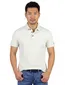 Cast Iron poloshirt bloemen creme
