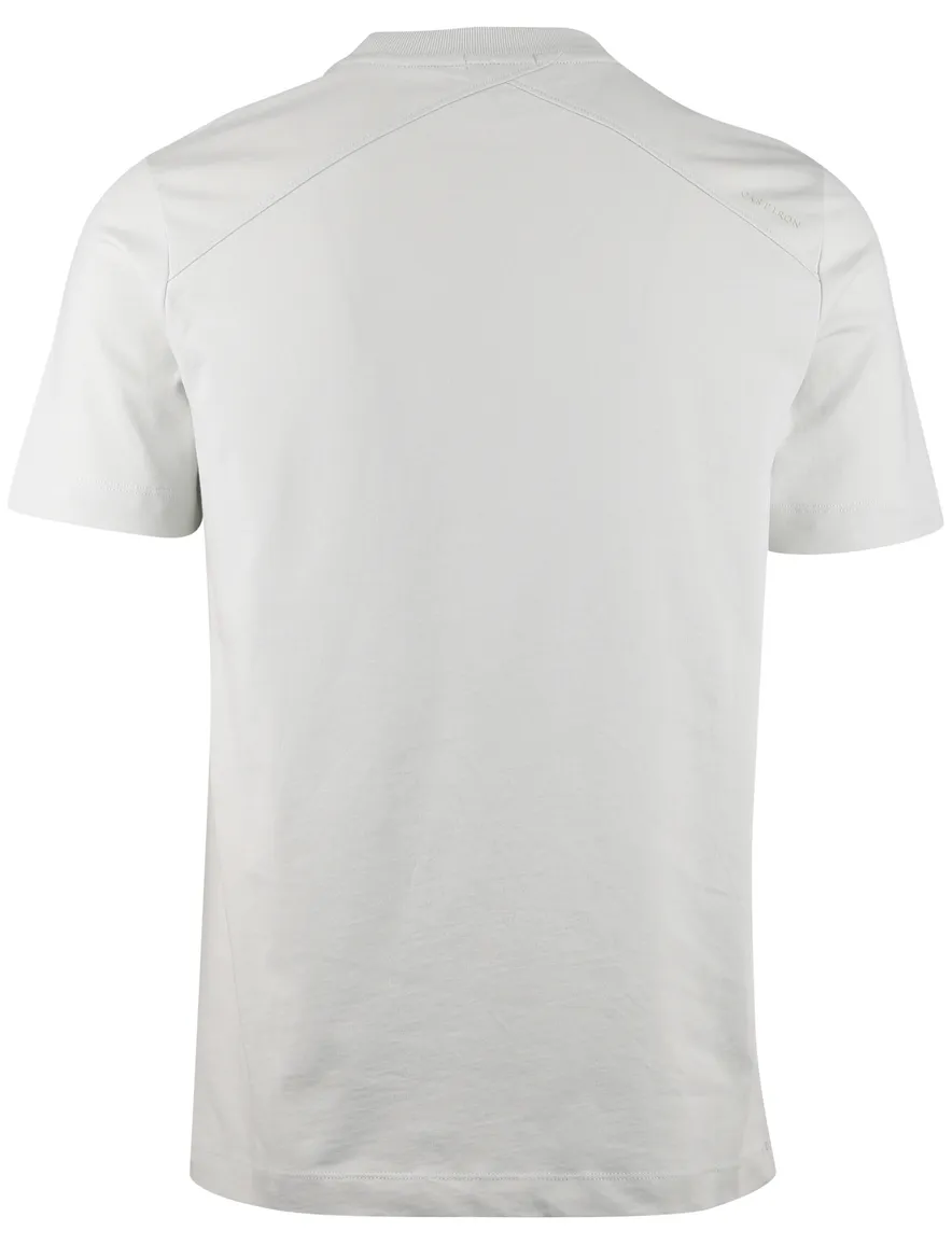 Cast Iron T-shirt groen bloemen print