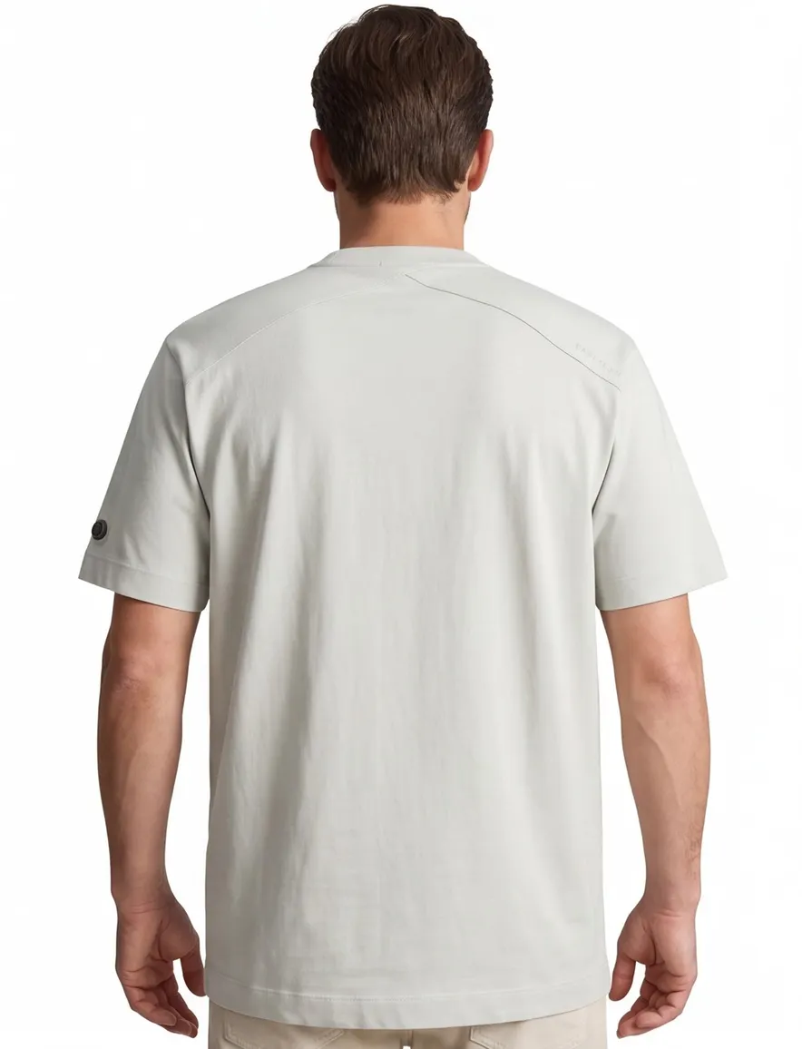 Cast Iron T-shirt groen bloemen print