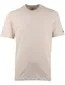 Cast Iron T-shirt creme katoen wijde fit
