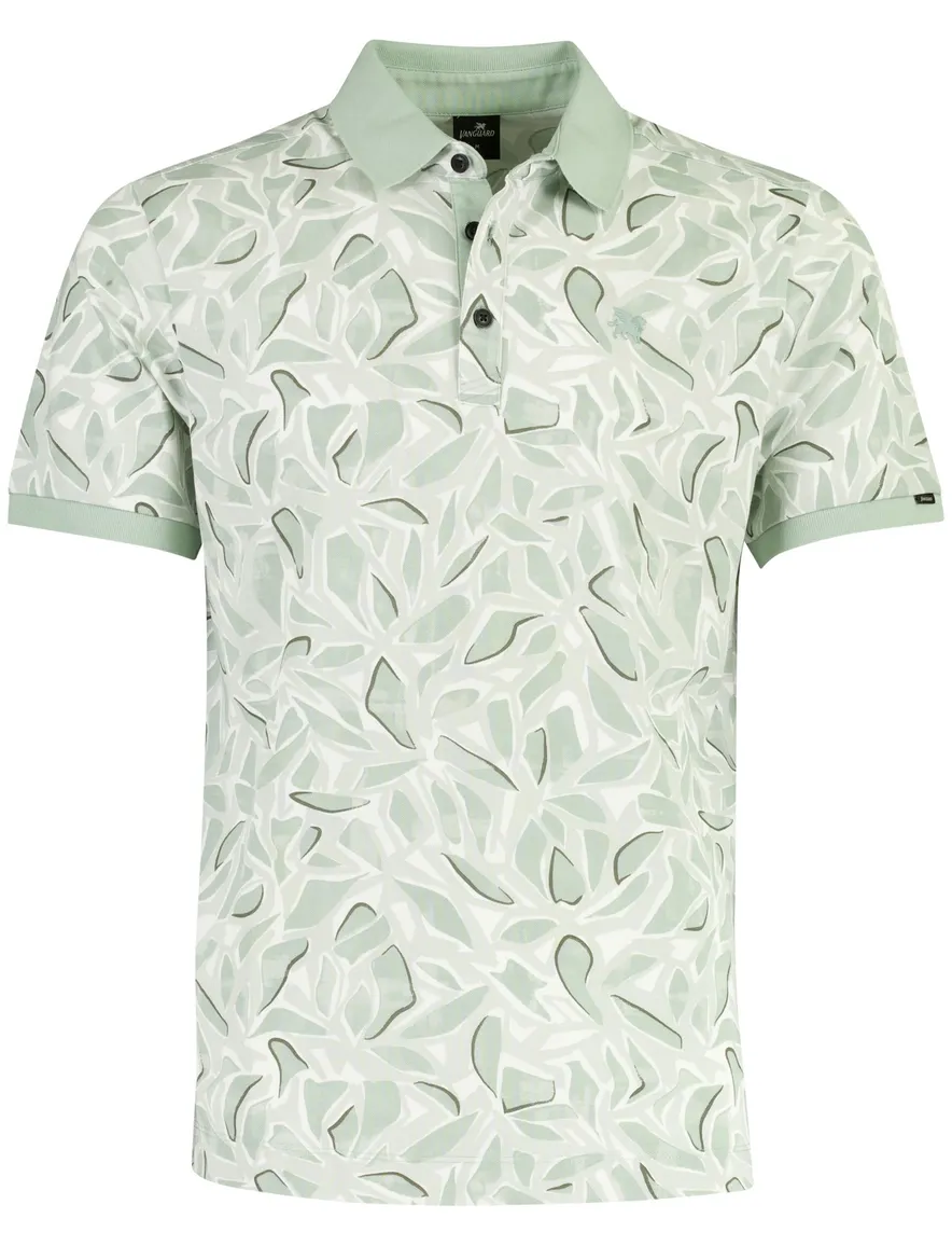 Poloshirts Vanguard groen VPSS2605881-Aqua Gray
