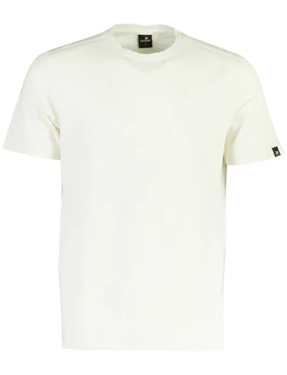 Vanguard Vanguard T-shirt ronde hals structuur creme