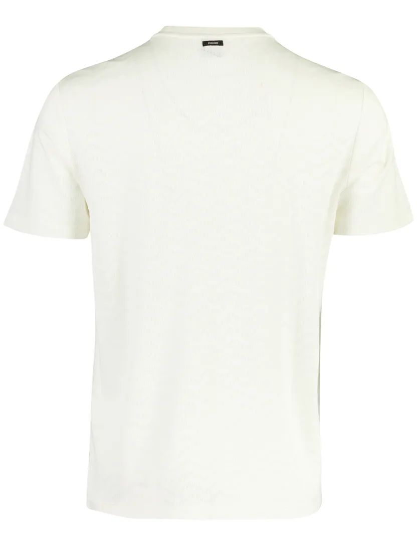 T-shirt Vanguard creme structuur