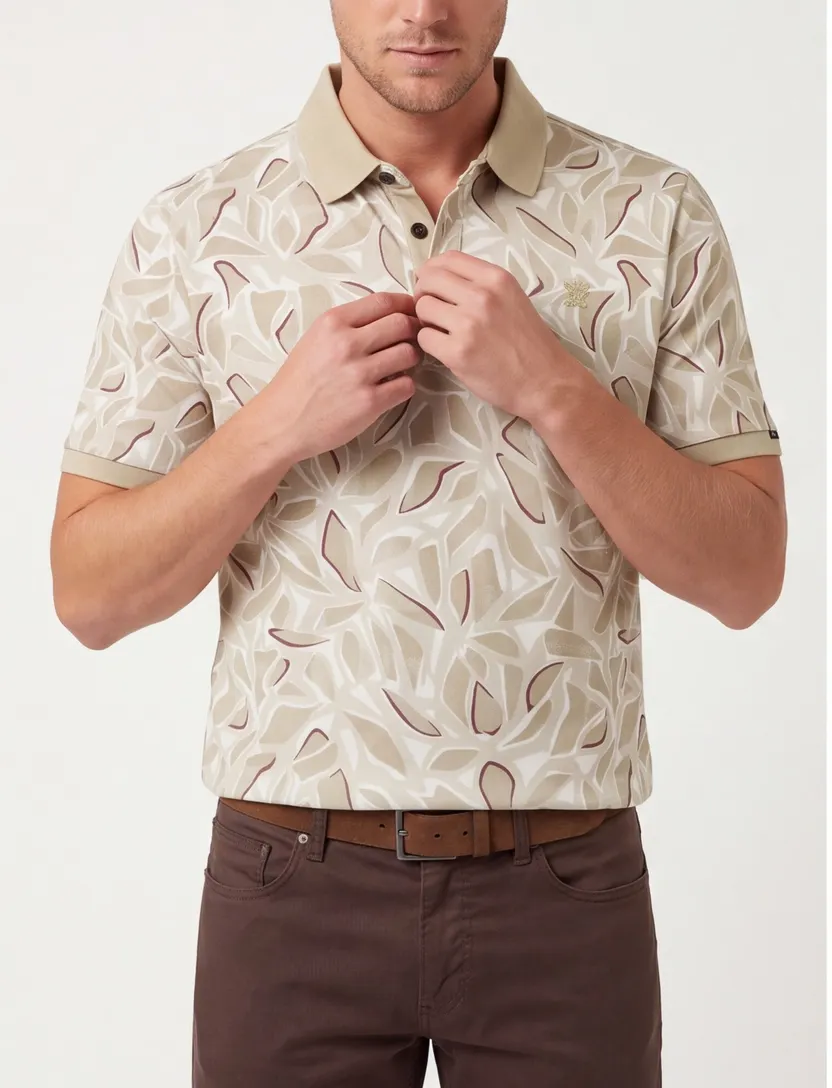Poloshirt Vanguard beige