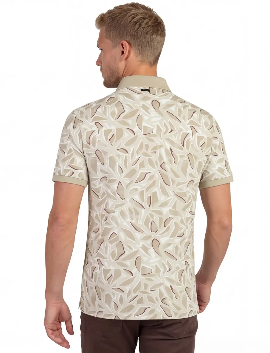 Poloshirt Vanguard beige VPSS2605881-Pure Cashmere