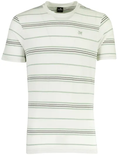 Vanguard T-shirt ronde hals Vanguard wit