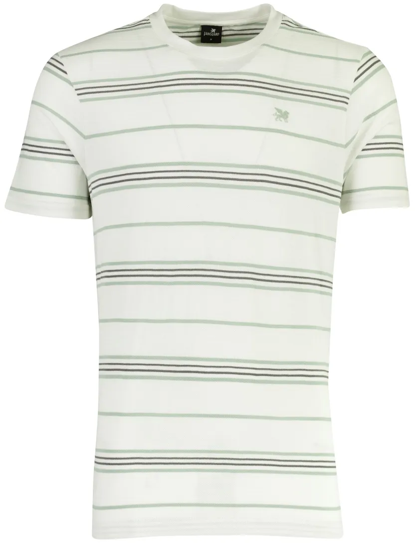 T-shirt ronde hals Vanguard wit