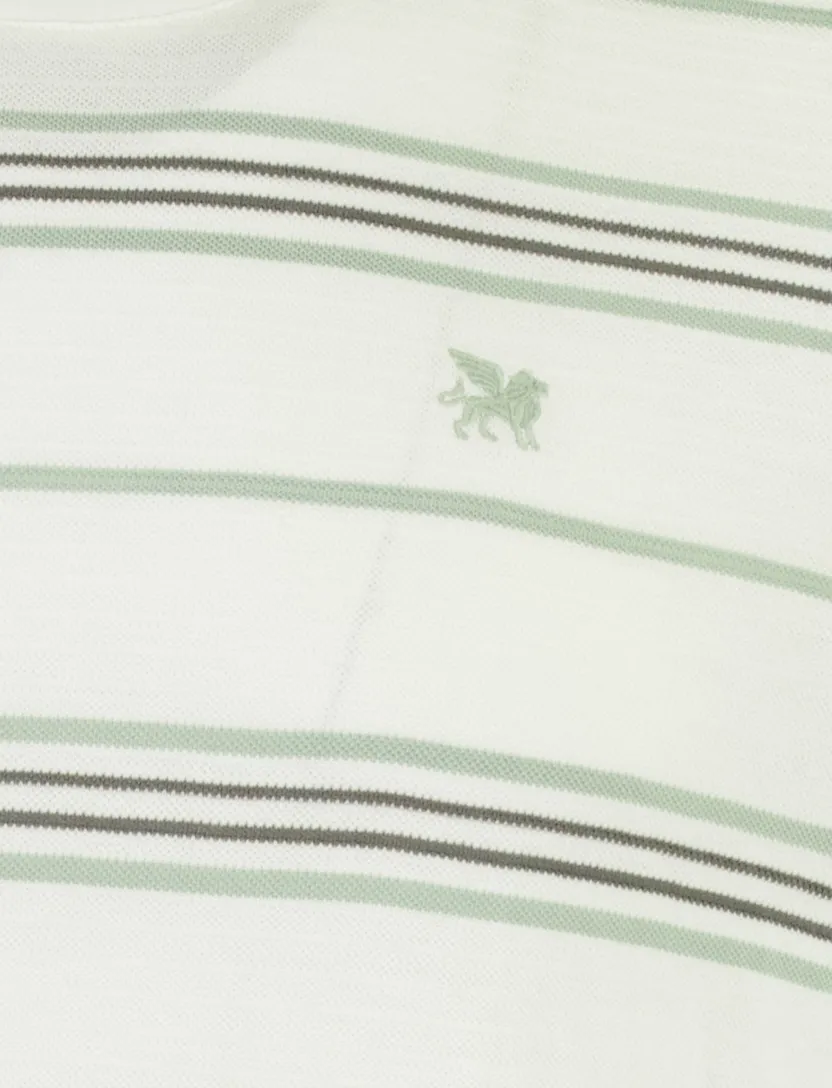 T-shirt ronde hals Vanguard wit