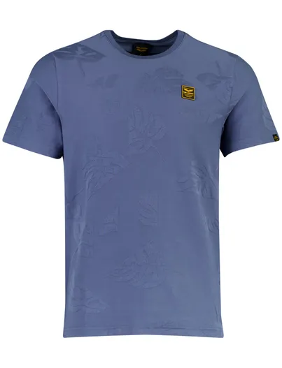 PME Legend PME Legend T-shirt ronde hals blauw