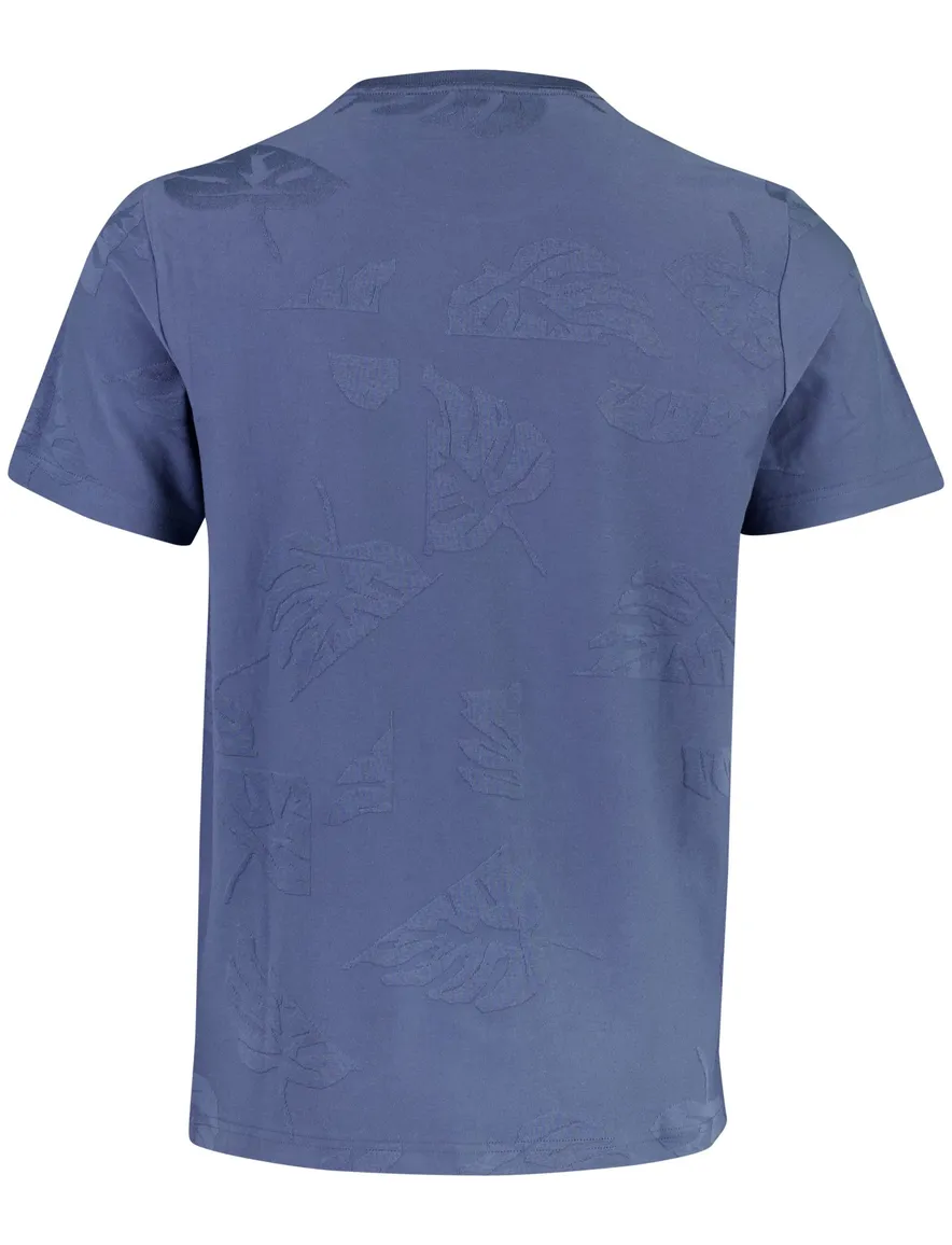 PME Legend t-shirt blauw ronde hals