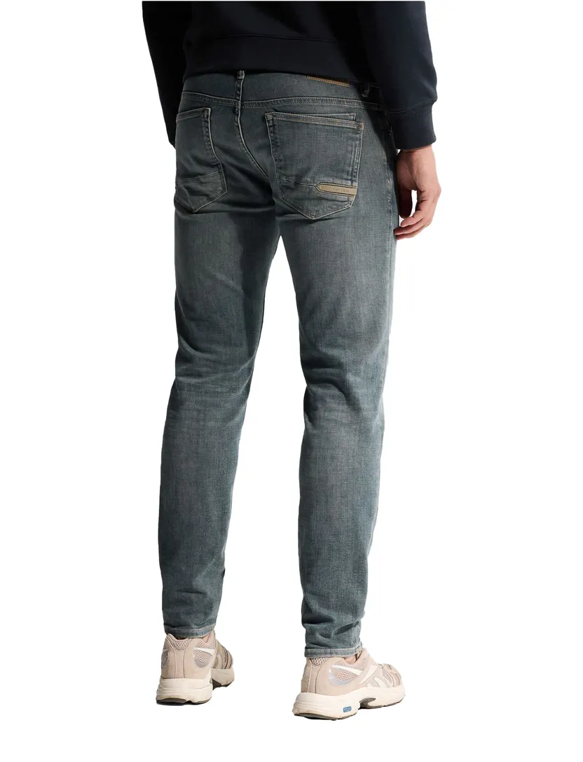 Broek Cast Iron Shiftback groen gemêleerd
