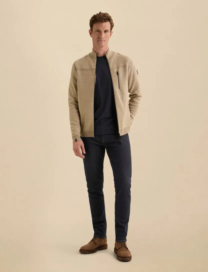 Broek Vanguard V850 donkerblauw slim fit