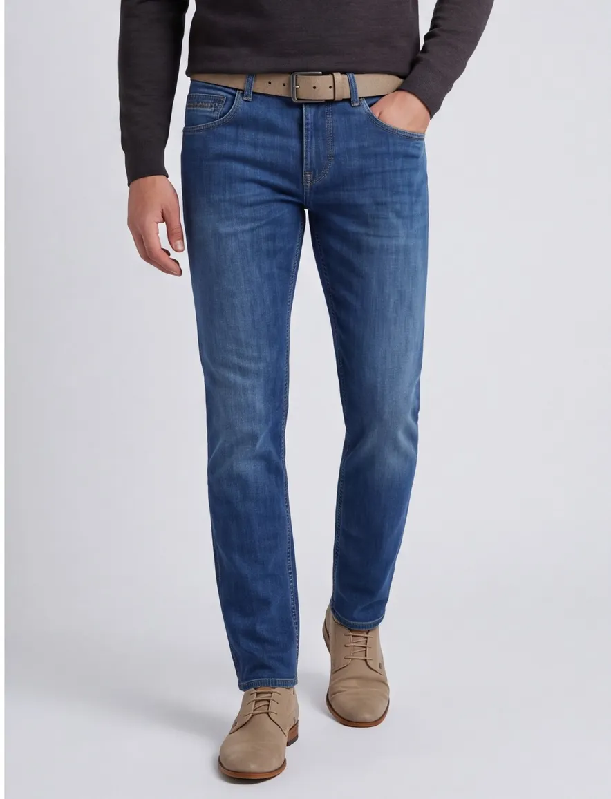 PME Legend Nightflight broek blauw gemeleerd