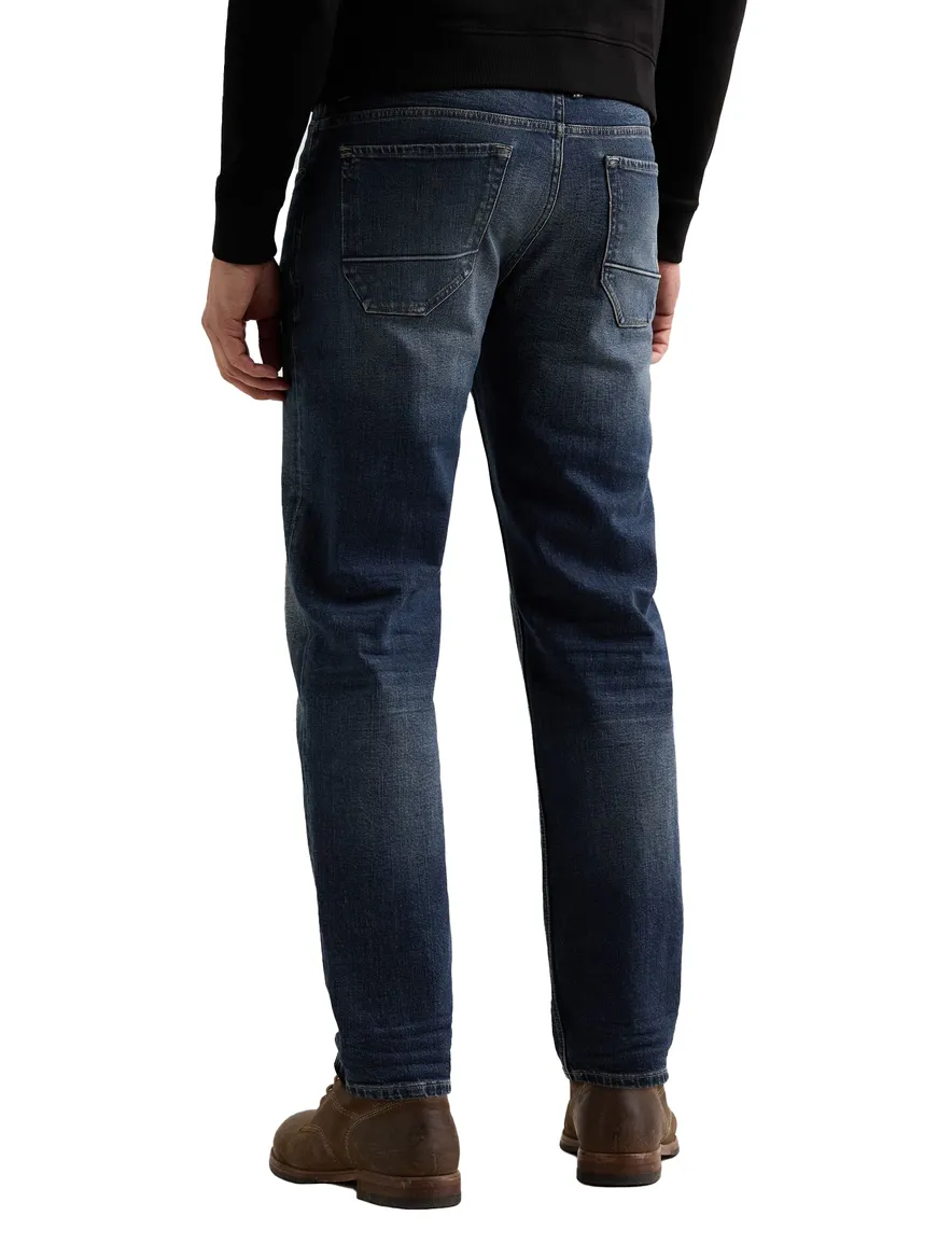 PME Legend 5-pocket spijkerbroek blauw gemêleerd