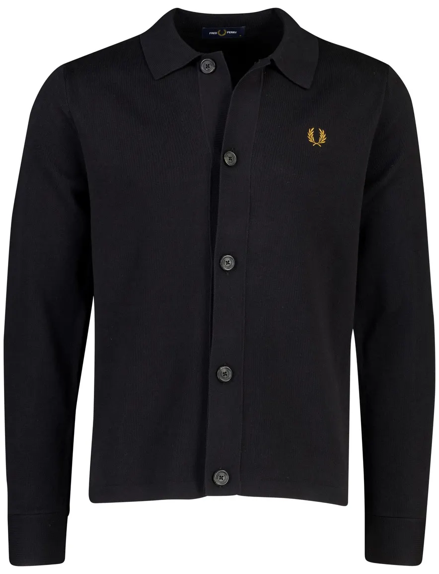 Overshirt Fred Perry zwart