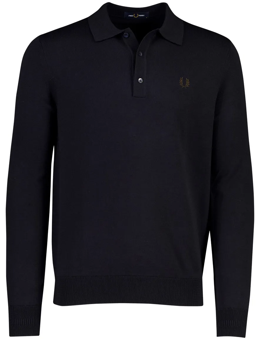 Poloshirt Fred Perry donkerblauw