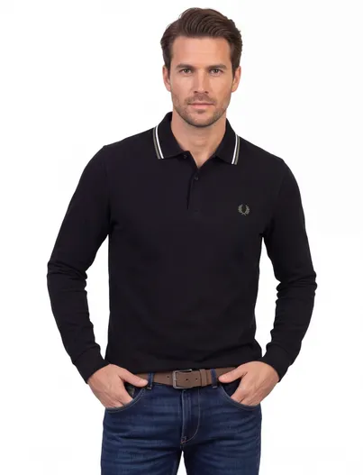 Fred Perry Poloshirt Fred Perry donkerblauw