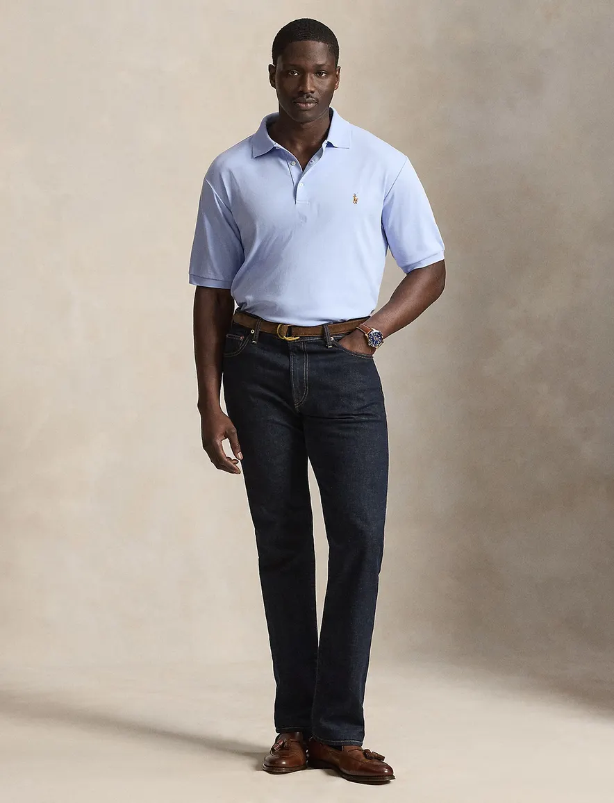 Polo Ralph Lauren poloshirt kiezel blauw