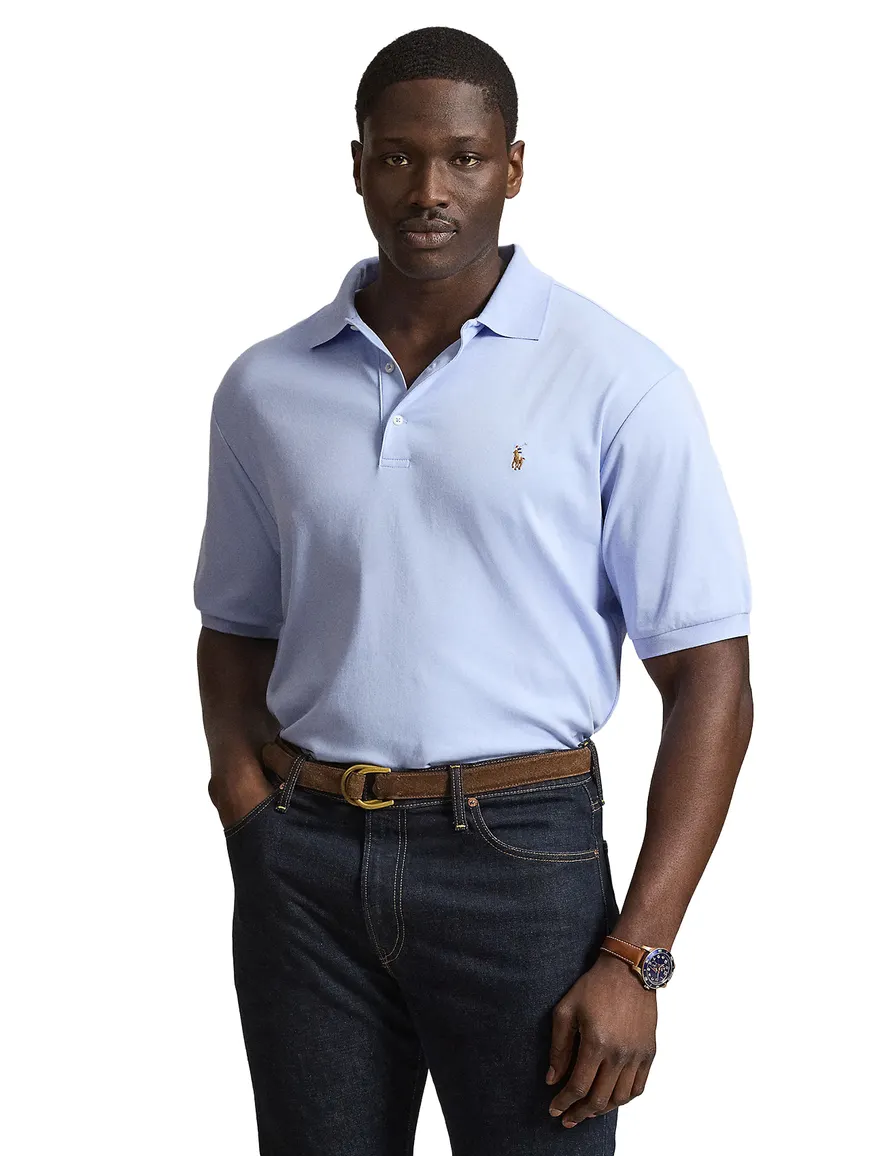 Polo Ralph Lauren poloshirt kiezel blauw