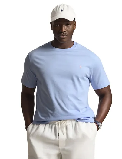 Polo Ralph Lauren Polo Ralph Lauren Big & Tall T-shirt ronde hals lichtblauw