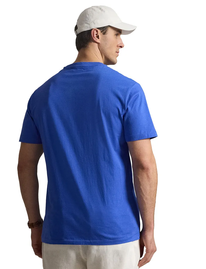 T-shirt Polo Ralph Lauren Big & Tall kobaltblauw