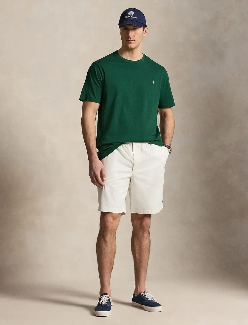 T-shirt Polo Ralph Lauren Big & Tall donkergroen wijde fit