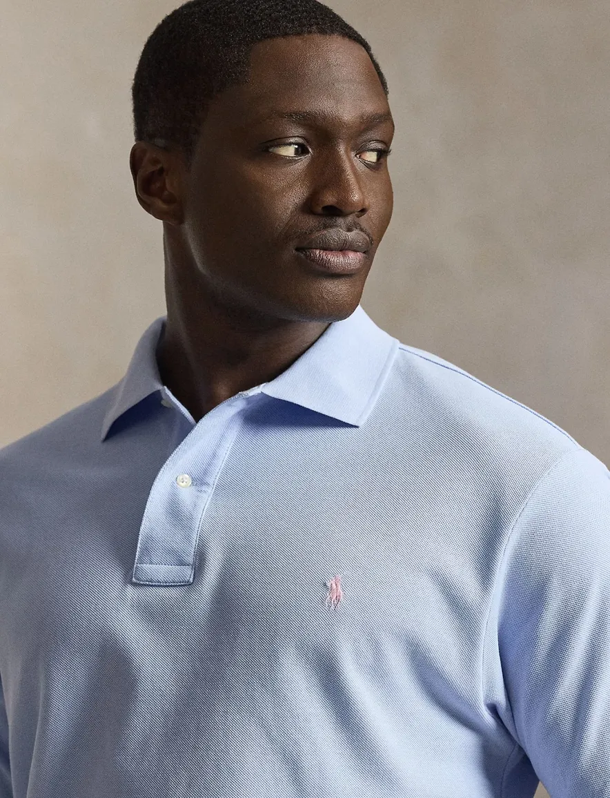 Polo Ralph Lauren poloshirt kiezel blauw