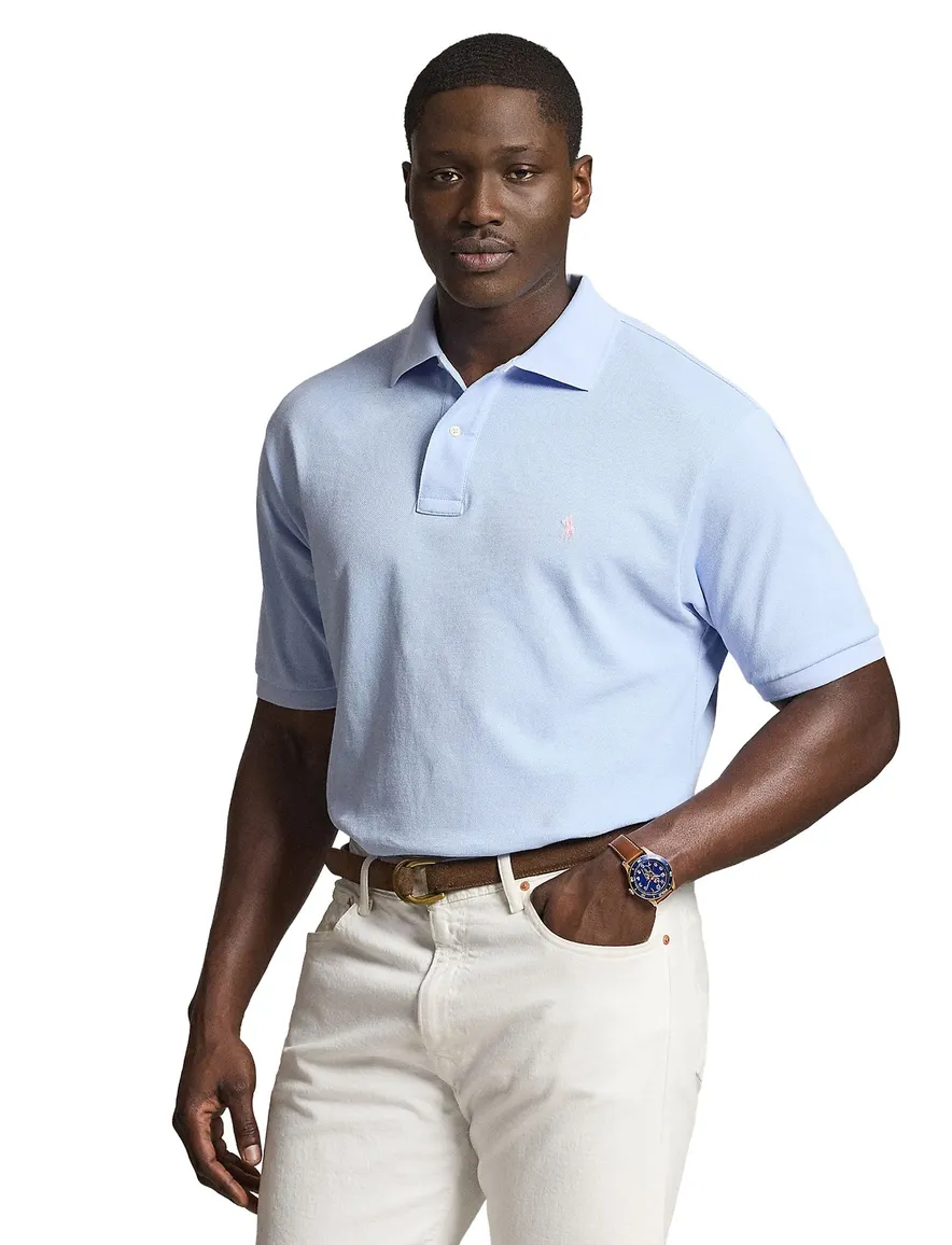 Polo Ralph Lauren poloshirt kiezel blauw