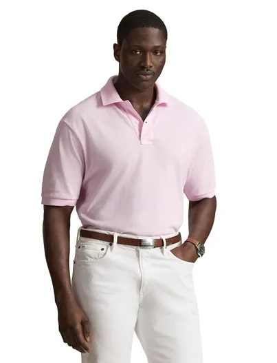 Polo Ralph Lauren Roze poloshirt Polo Ralph Lauren Big & Tall pique