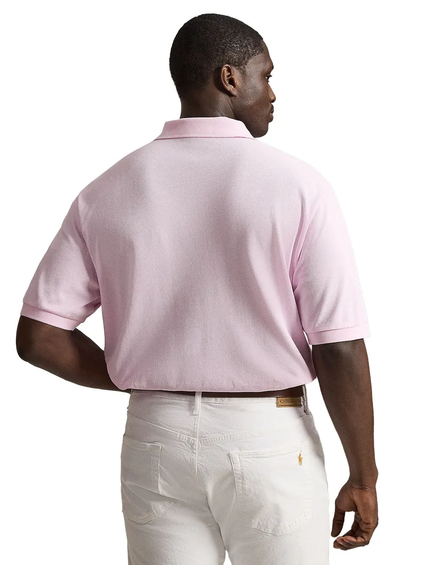 Roze poloshirt Polo Ralph Lauren Big & Tall pique