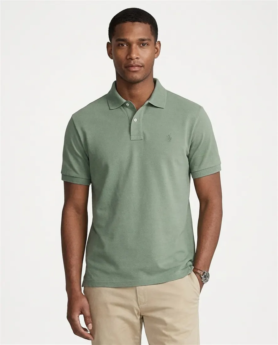 Groen poloshirt Polo Ralph Lauren katoen