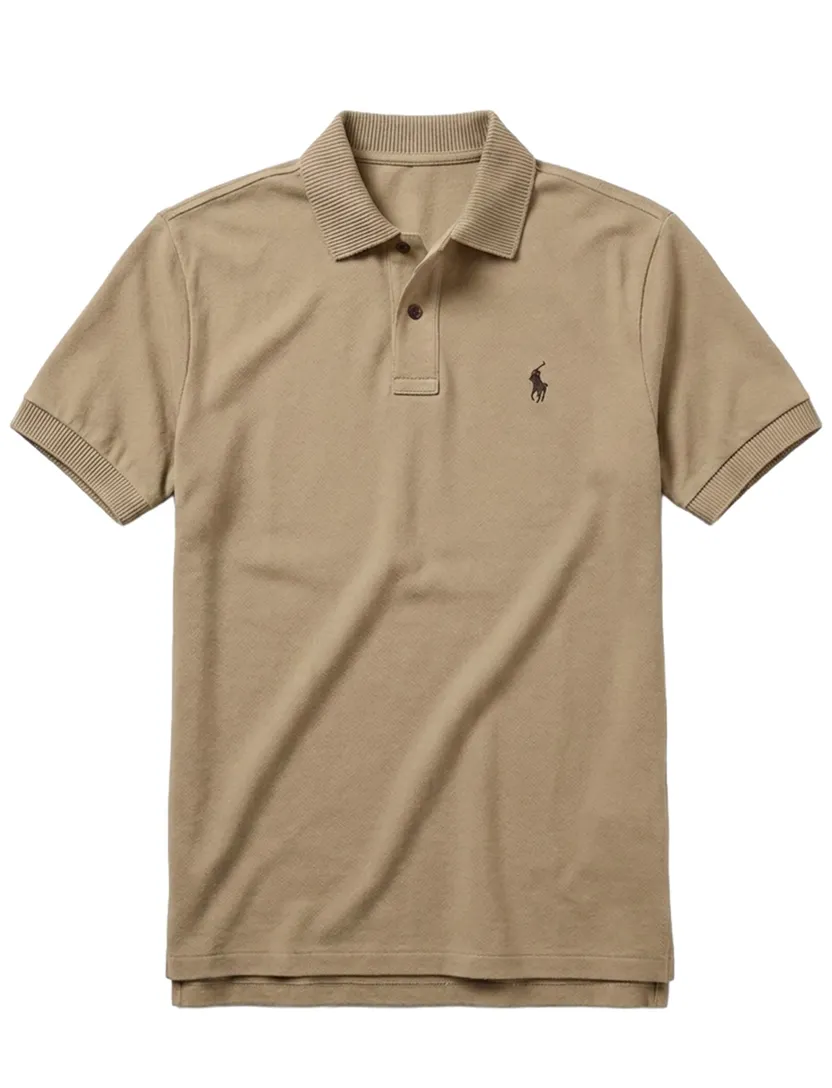 Poloshirt Polo Ralph Lauren beige katoen