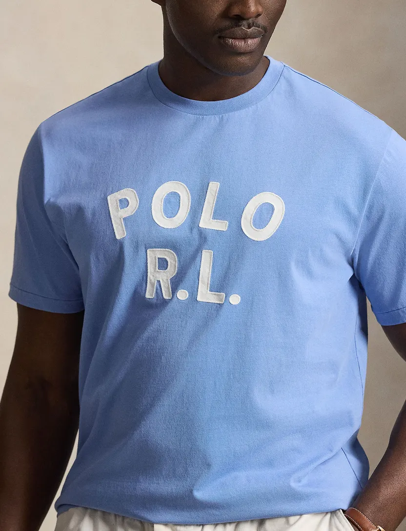 T-shirt Polo Ralph Lauren lichtblauw korte mouw