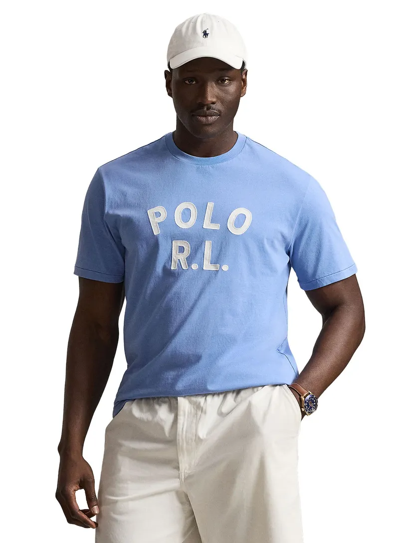 T-shirt Polo Ralph Lauren lichtblauw korte mouw