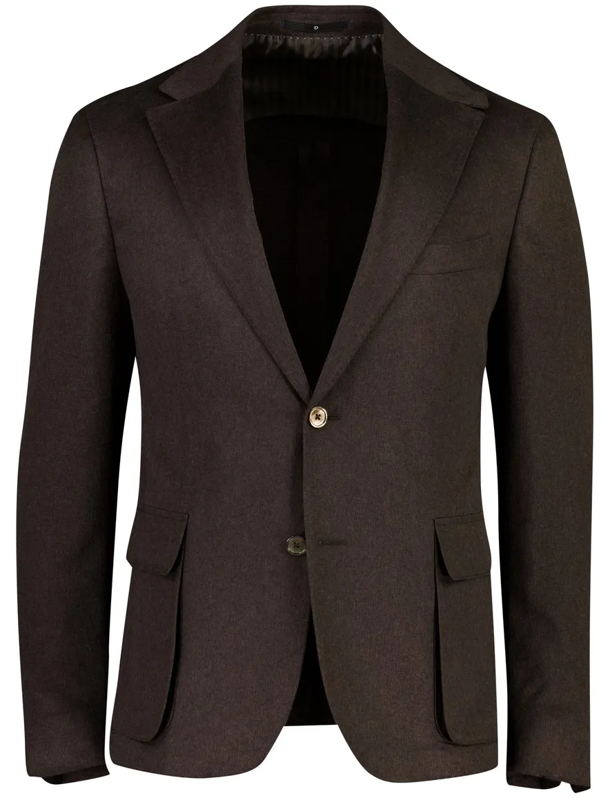 Dressler colbert bruin kasjmier