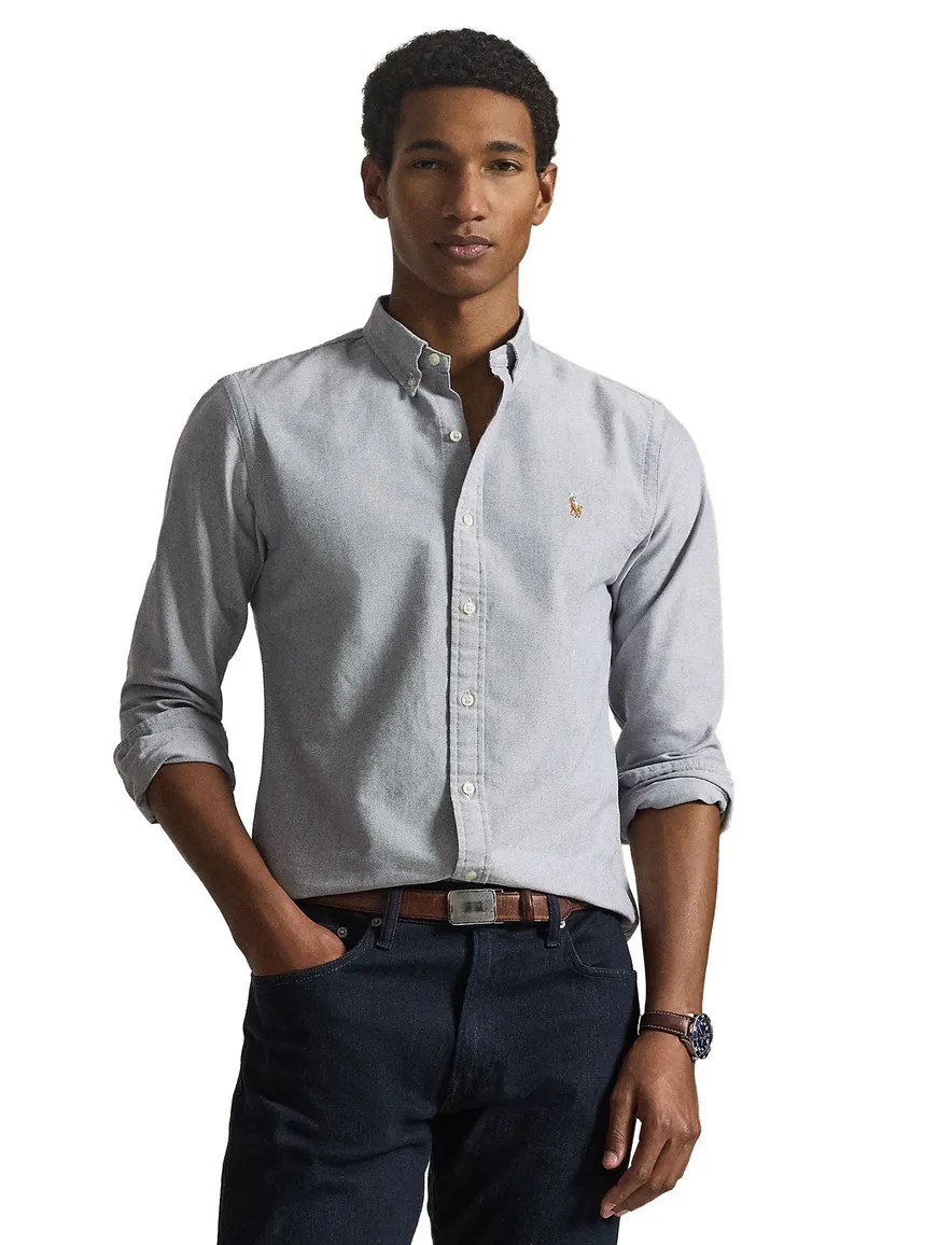 Polo Ralph Lauren overhemd donkerblauw