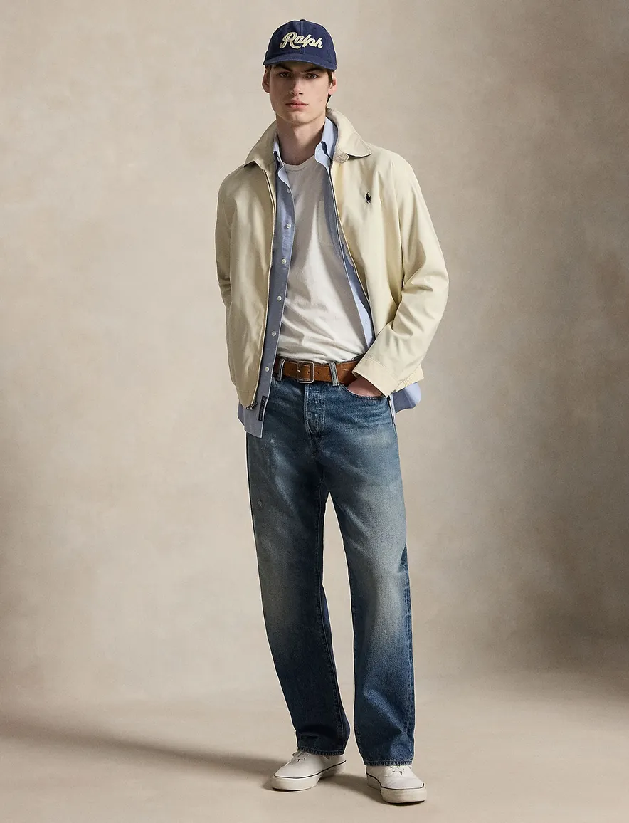 Polo Ralph Lauren windjack nieuw steen