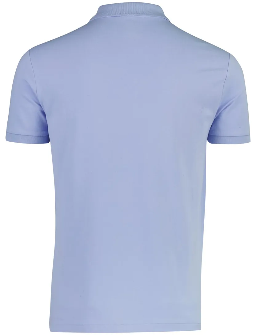 Polo Ralph Lauren Custom Slim Fit poloshirt lichtblauw