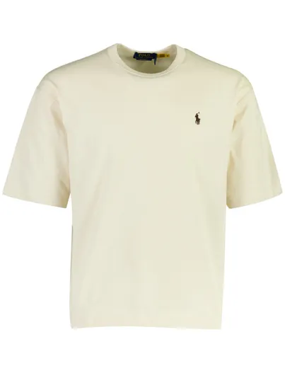 Polo Ralph Lauren T-shirt Polo Ralph Lauren creme guide creme