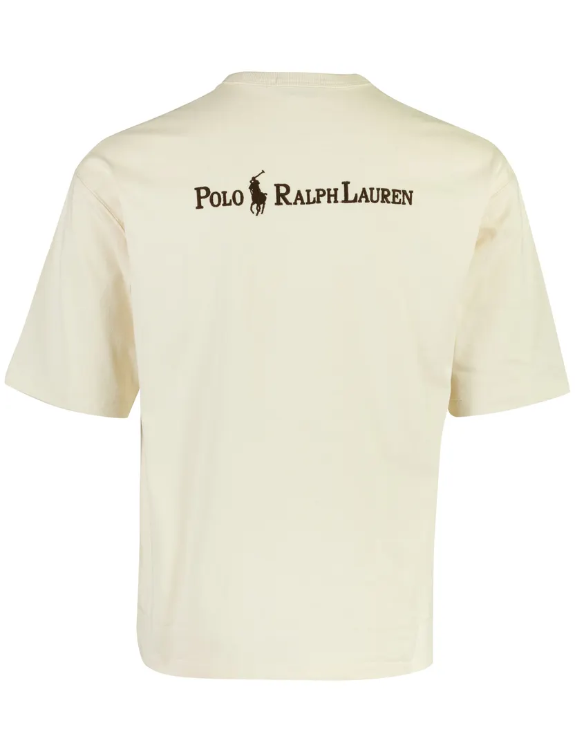 T shirt Polo Ralph Lauren Relaxed Fit creme