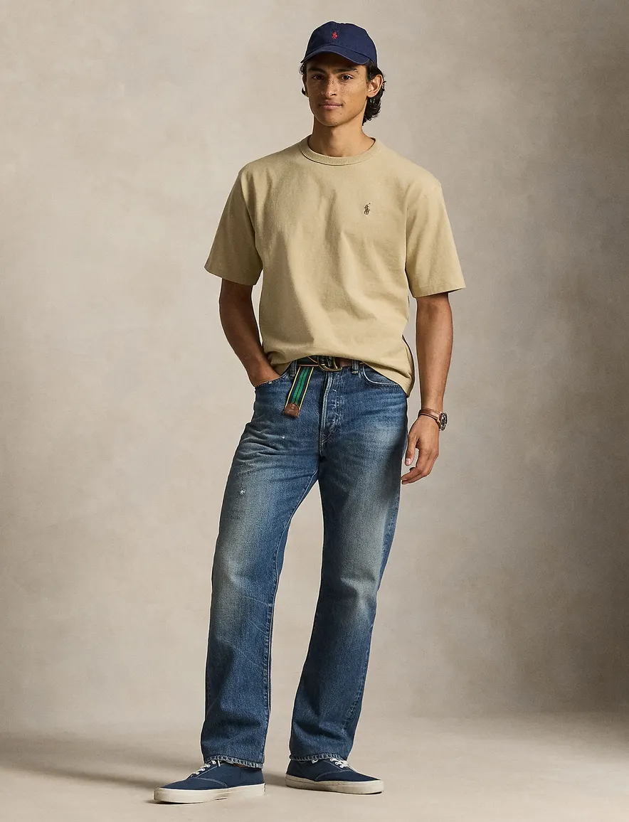 Beige T-shirt Polo Ralph Lauren Relaxed Fit