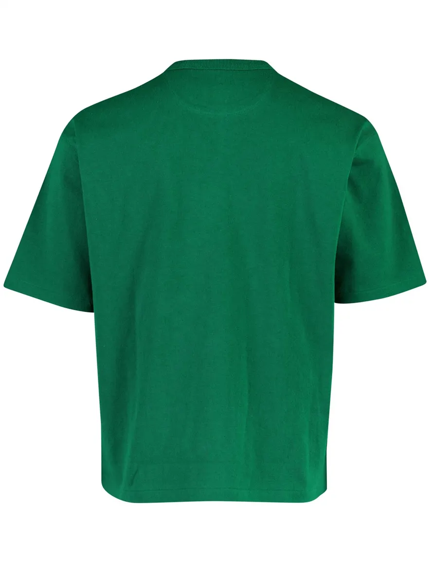 Donkergroen T shirt Polo Ralph Lauren Relaxed Fit